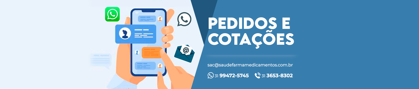 pedidos e cotações 